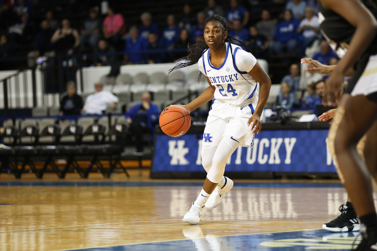 Taylor Murray

UK Women's Basketball beats Alabama State on Wednesday, November 7, 2018 .

Photo by Eddie Justice  | UK Athletics