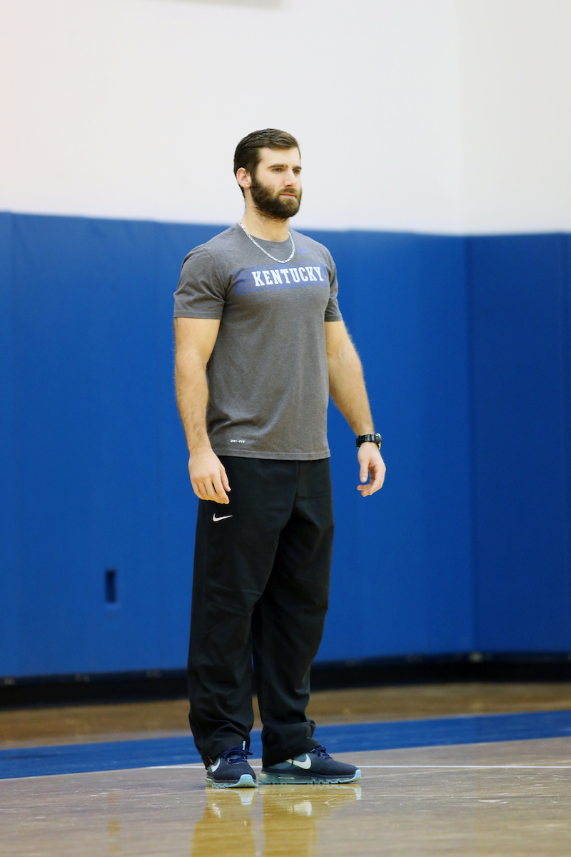 Cameron Bird.

UK MBB hosts 2018 women's clinic at the Joe Craft Center in Lexington, KY,

Photo by Quinn Foster