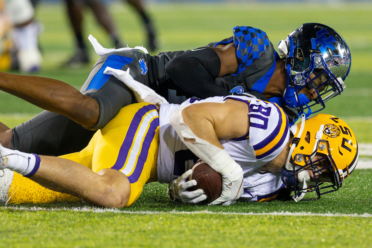Carrington Valentine.

UK beat LSU 42-21.

Photo by Grant Lee | UK Athletics