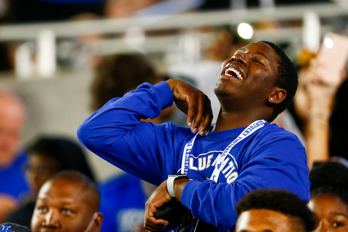 UK Fans. 

UK beat LSU 42-21.

Photo By Barry Westerman | UK Athletics