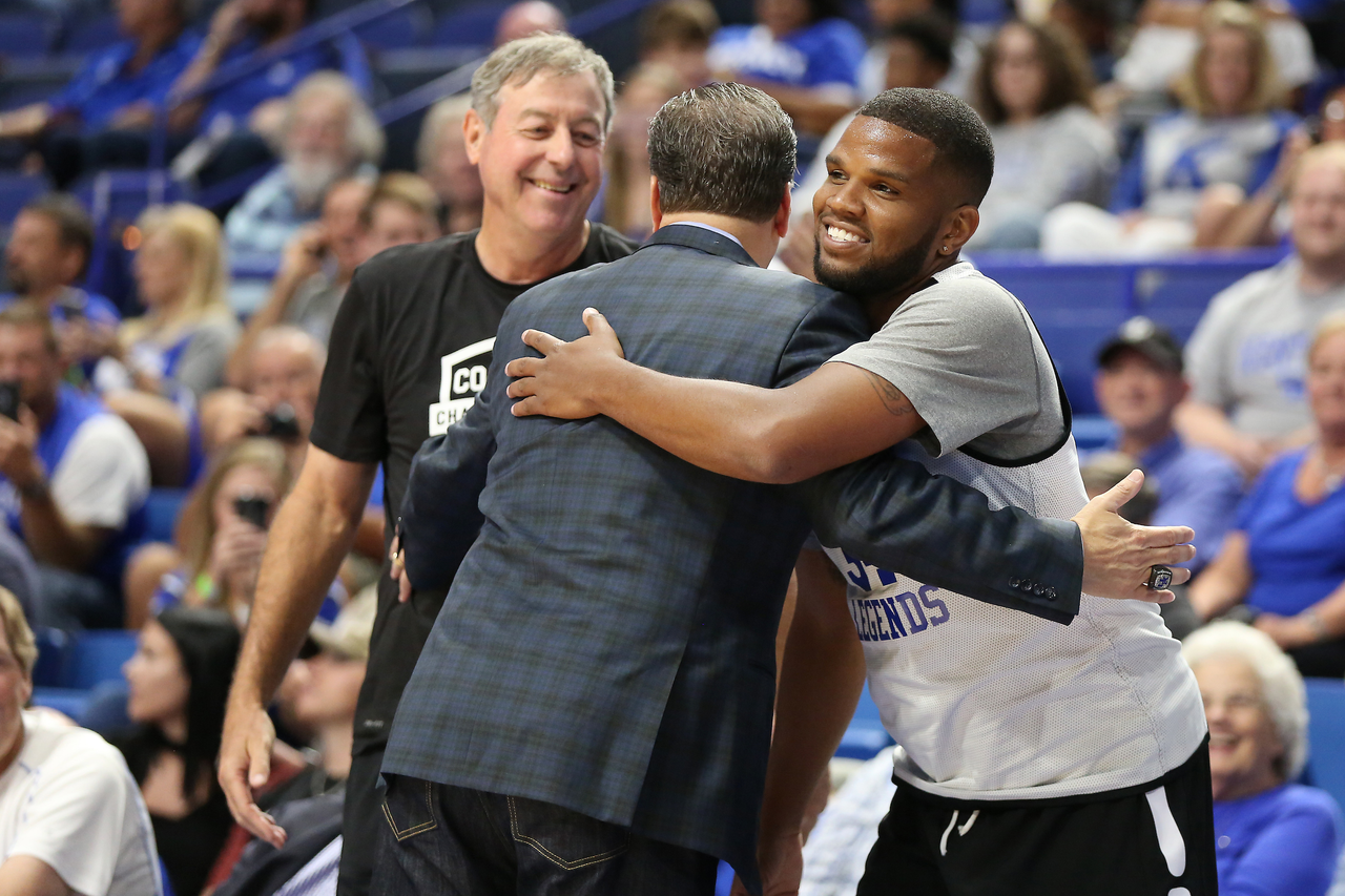 Former Kentucky men's basketball players across a number of decades came back to Rupp Arena for the 2017 UK Alumni Charity Series. 