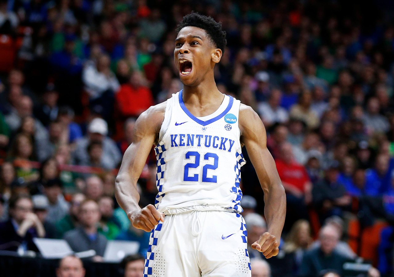 Shai Gilgeous-Alexander.

The University of Kentucky men's basketball team beat Buffalo 95-75 in the second round of the NCAA Tournament at Taco Bell Arena in Boise, ID.

Photo by Chet White | UK Athletics