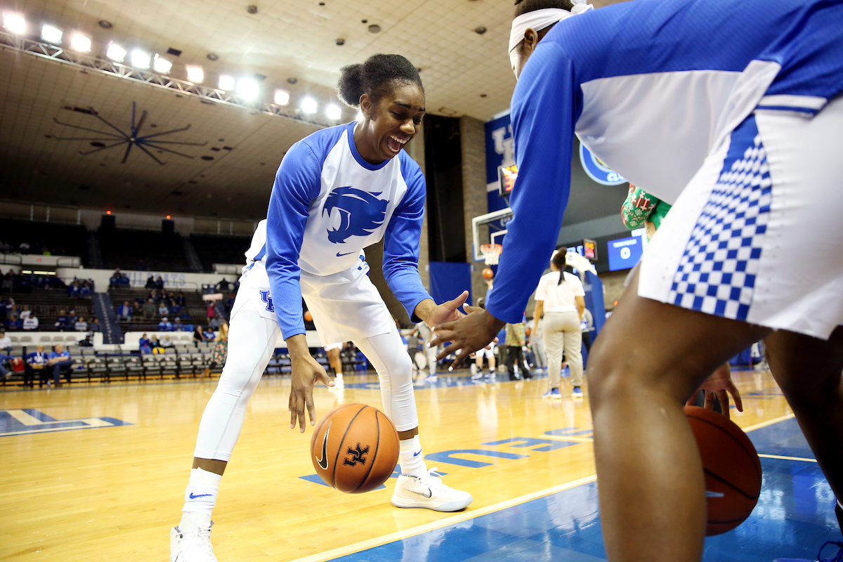 Taylor Murray
The women's basketball team beat Murray State 88-49 on Friday, December 21, 2018. 

Photo by Britney Howard  | UK Athletics