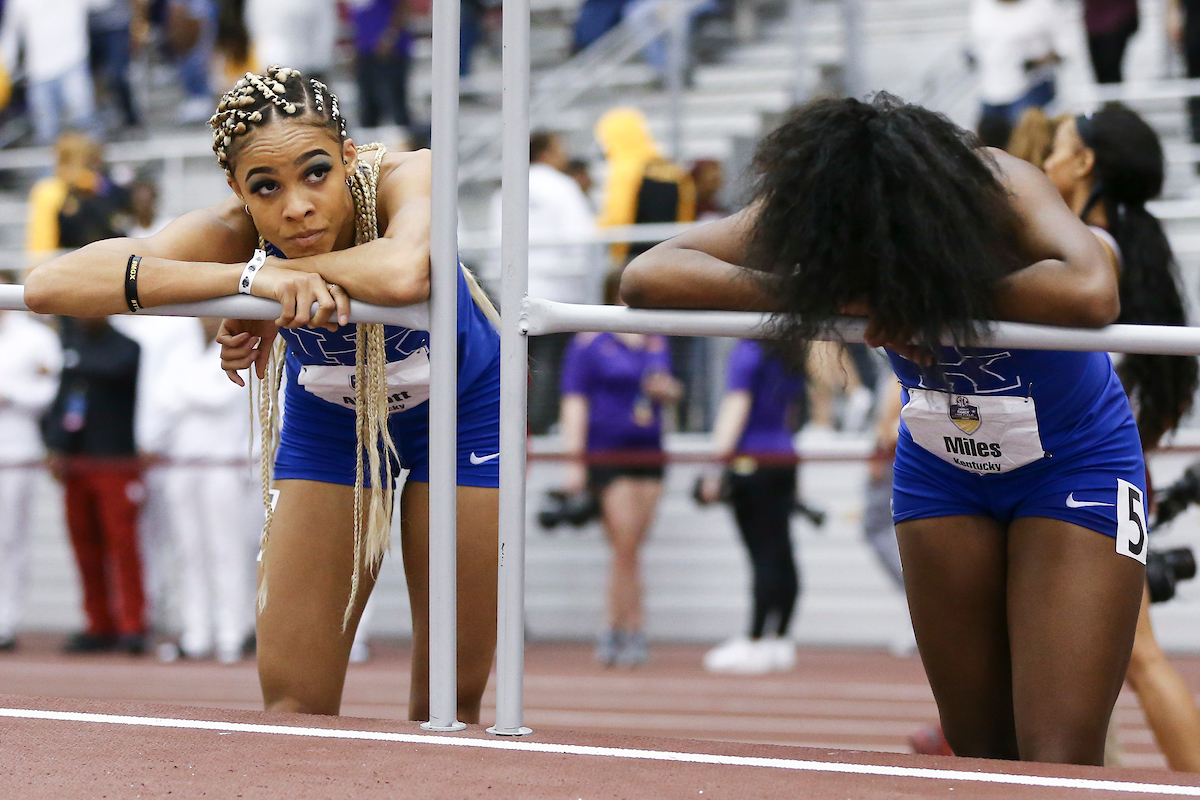 Chloe Abbott. Dajour Miles.

2020 SEC Indoors day two.

Photo by Chet White | UK Athletics