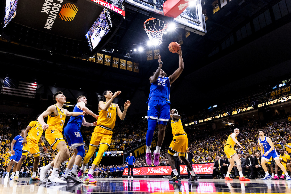 Kentucky-Missouri Men's Basketball Photo Gallery