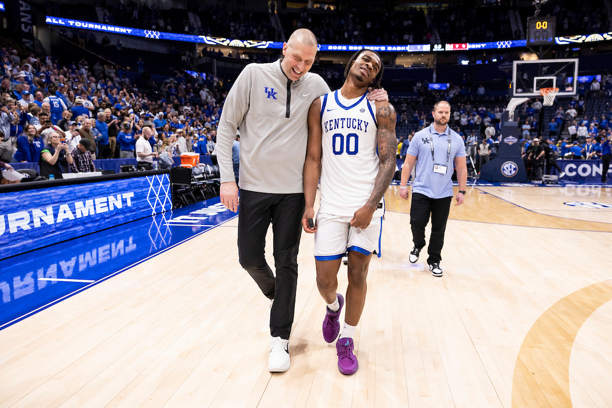 UK Sports Network coverage of Kentucky Men's Basketball vs Alabama in the SEC Tournament