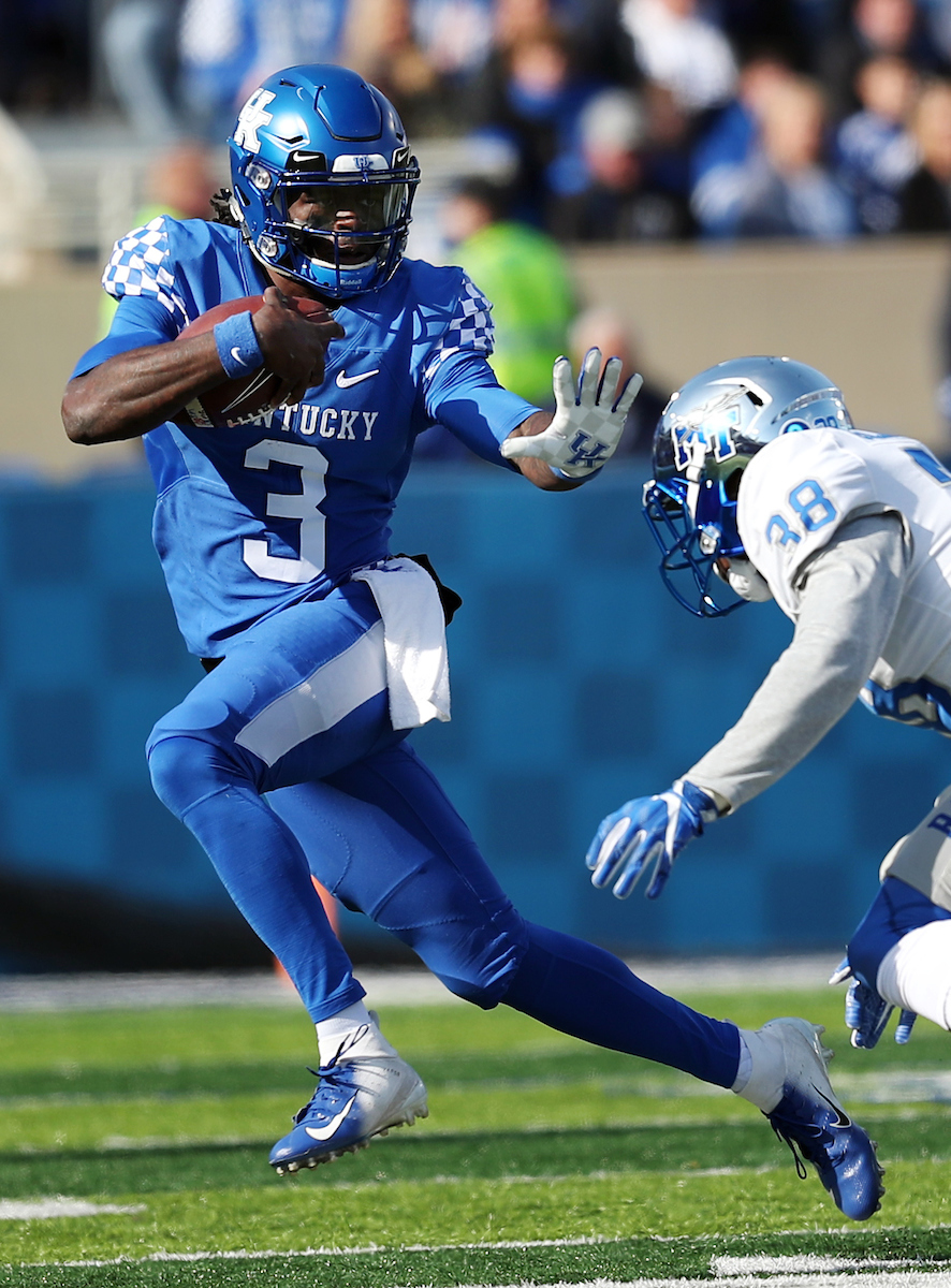 Terry Wilson

UK Football beats MTSU 34-23 on Senior Day at Kroger Field. 

Photo by Britney Howard | UK Athletics