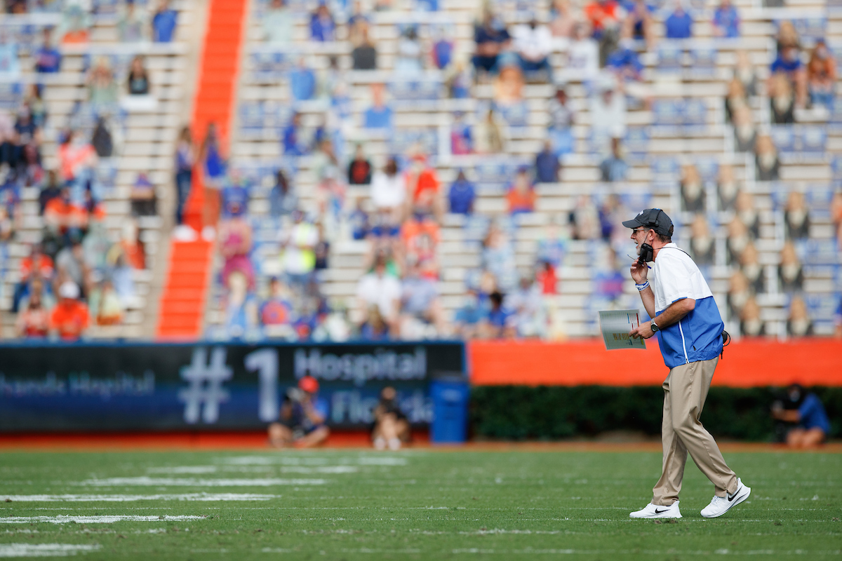 EDDIE GRAN.

Kentucky falls to Florida, 34-10.

Photo by Elliott Hess | UK Athletics