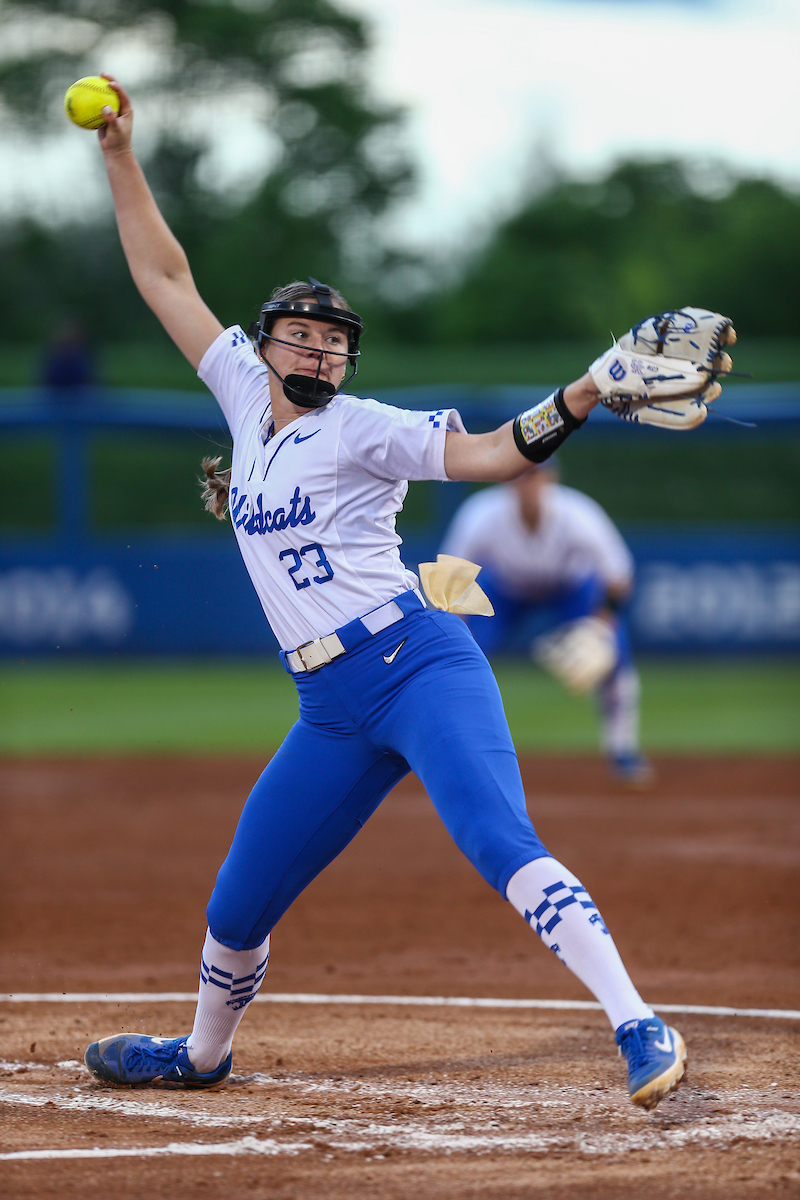 Stephanie Schoonover.Kentucky loses to Missouri 9-1.Photo by Abbey Cutrer | UK Athletics