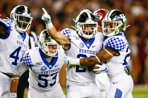 Brett Slusher. 

UK falls to South Carolina 24-7.


Photo By Barry Westerman | UK Athletics