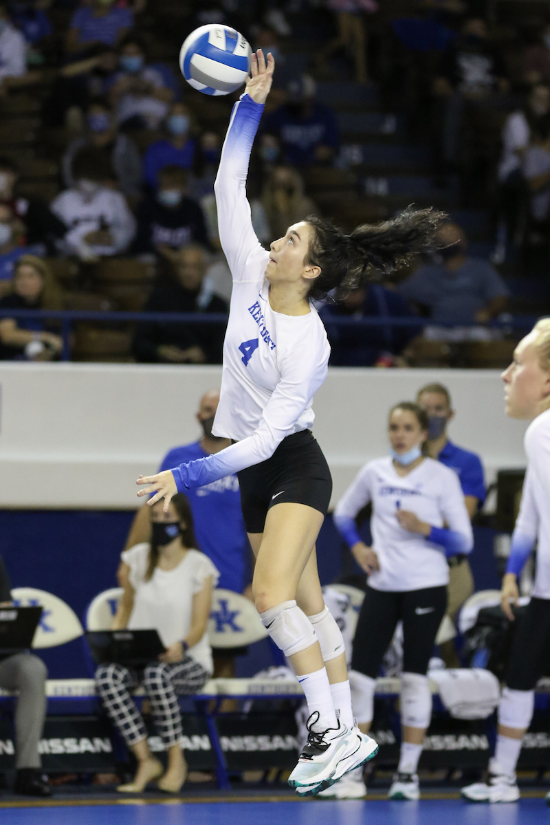 Emma Grome.

Kentucky beats Mizzou 3 - 0.

Photo by Tommy Quarles | UK Athletics
