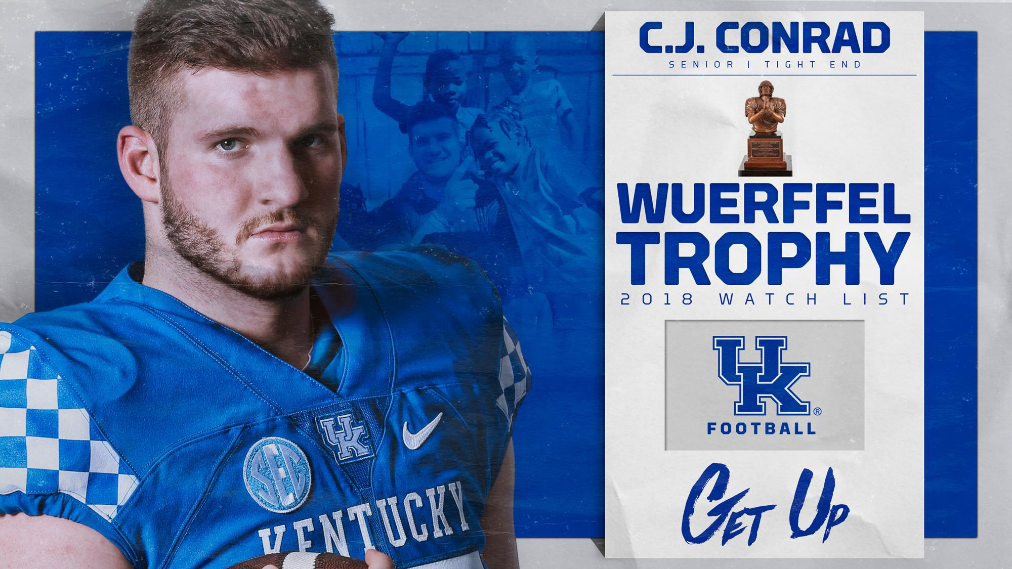 C.J. Conrad Named to 2018 Wuerffel Trophy Watch List