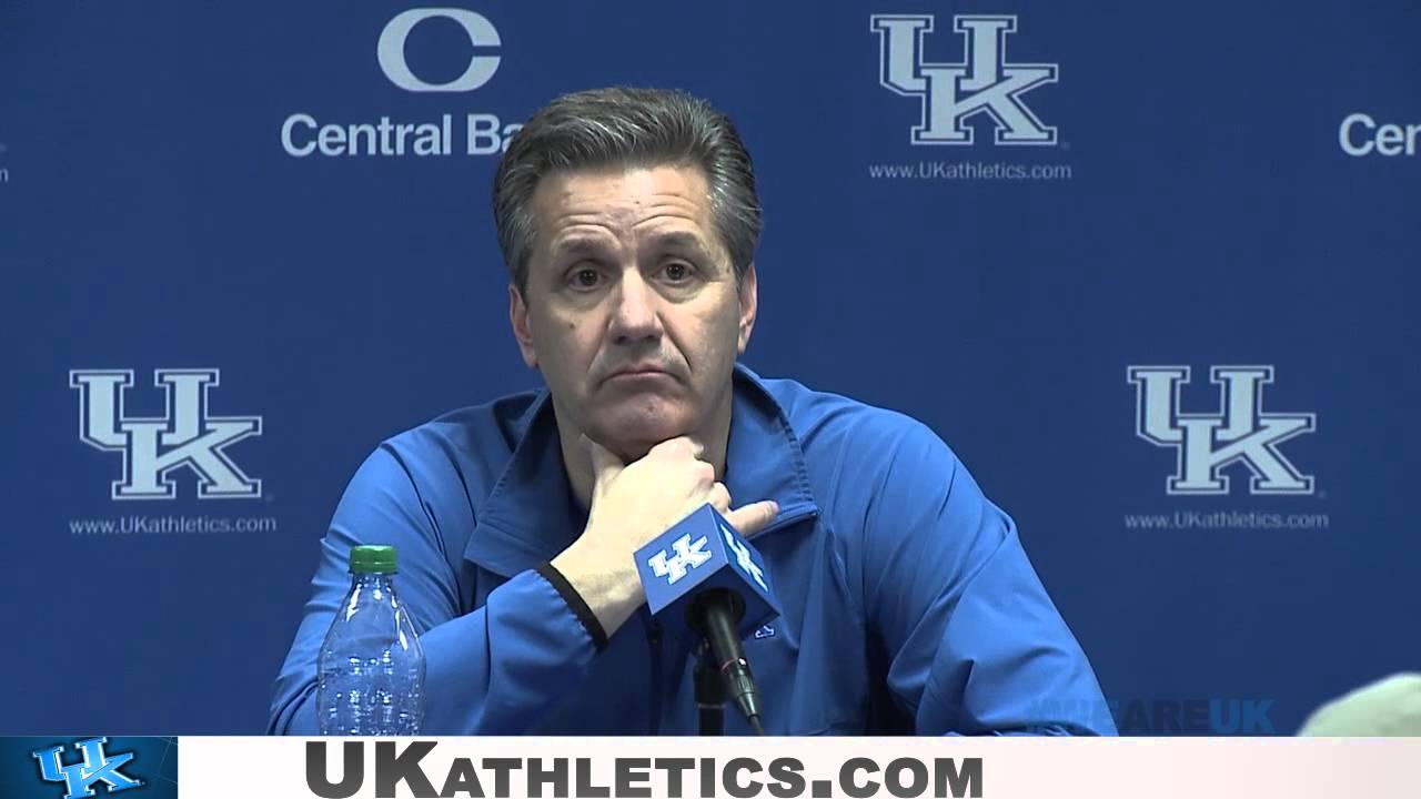 Kentucky Wildcats TV: Coach Calipari Pre-Georgia