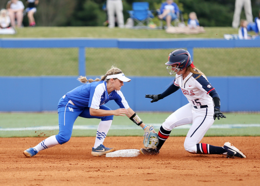 Katie Reed

The softball team falls to Ole Miss in a double Header on Saturday, April 6, 2019. 

Photo by Britney Howard | UK Athletics