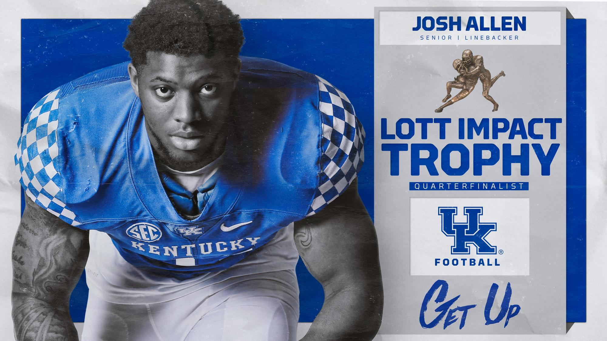 Josh Allen Named Quarterfinalist for Lott IMPACT Trophy