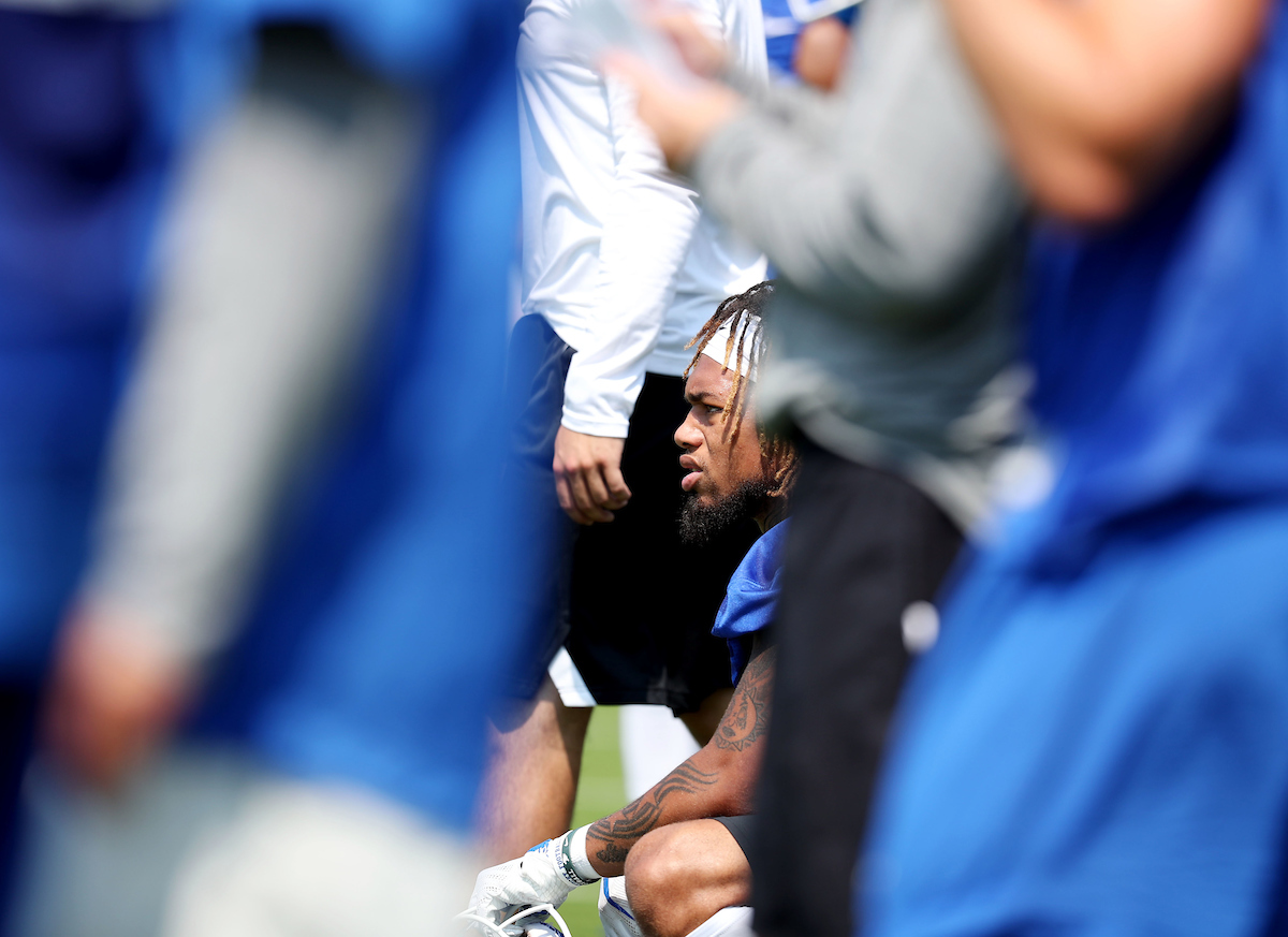 Lynn Bowden Jr

The Football Team Fan Day on Saturday, August 4,  2018. 

Photo by Britney Howard | UK Athletics