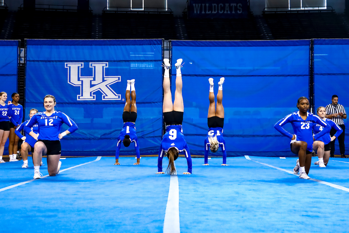 Hannah Hohn.

Kentucky Stunt sweeps Ashland in a doubleheader.

Photo by Eddie Justice | UK Athletics