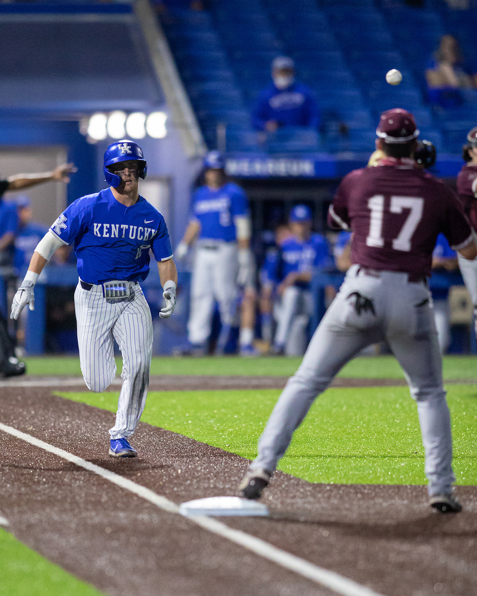 Chase Estep.

Kentucky beats EKU 7 - 6

Photo by Grant Lee | UK Athletics