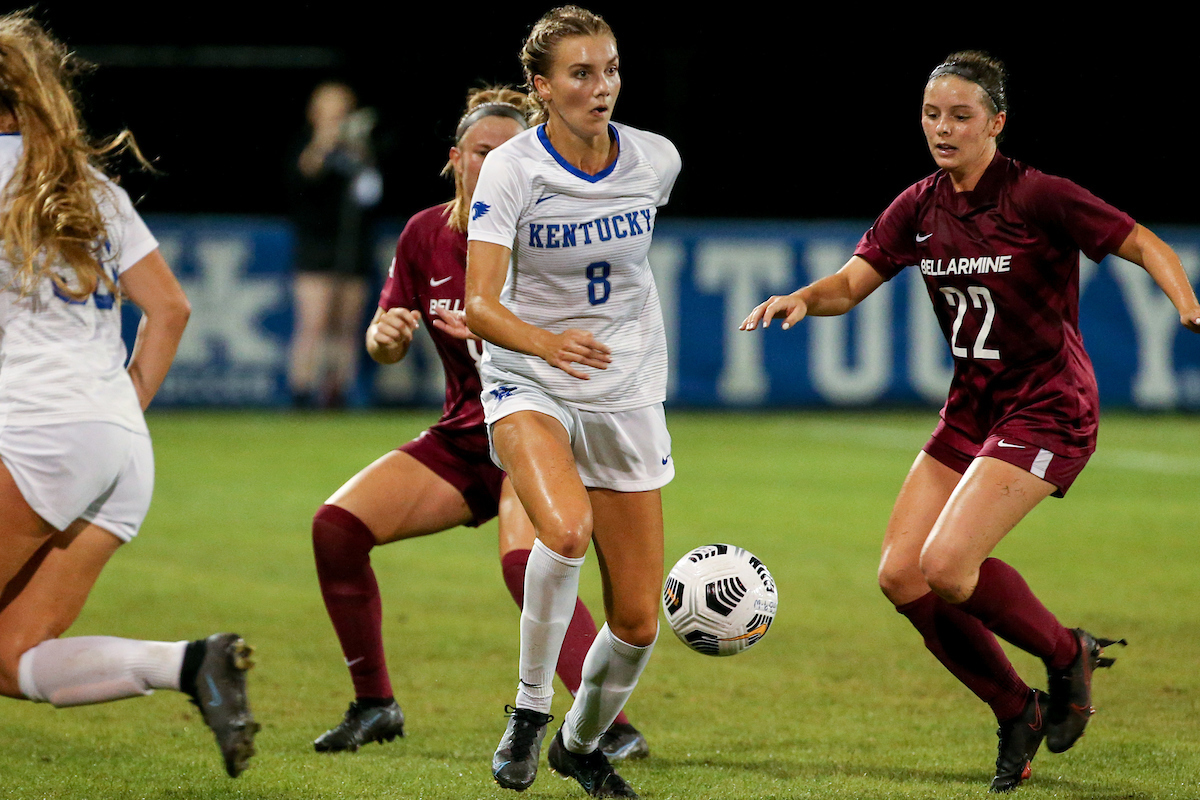 Hannah Richardson.

Kentucky beats Bellarmine 4 - 0.

Photo by Sarah Caputi | UK Athletics