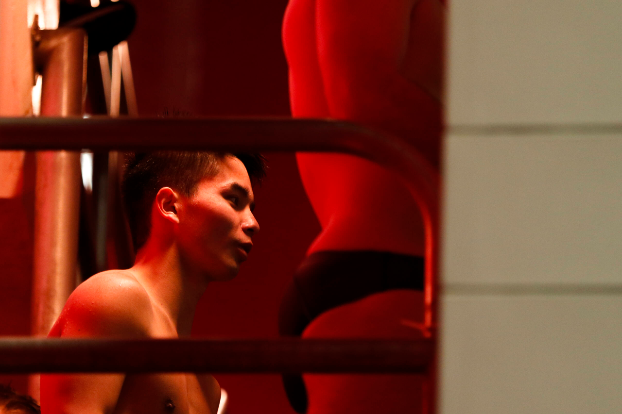 Photos from the morning portion of the final day of the 2019 SEC Swimming and Diving Championships in the Gabrielsen Natatorium at the University of Georgia in Athens, Ga., on Saturday, Feb. 23, 2019. (Casey Sykes)