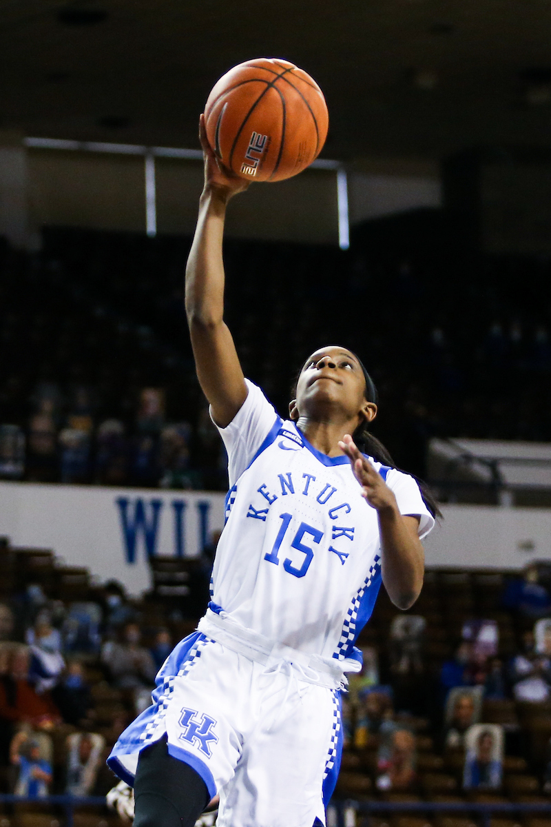 Chasity Patterson.

Kentucky beats Wofford 98-37.

Photo by Hannah Phillips | UK Athletics