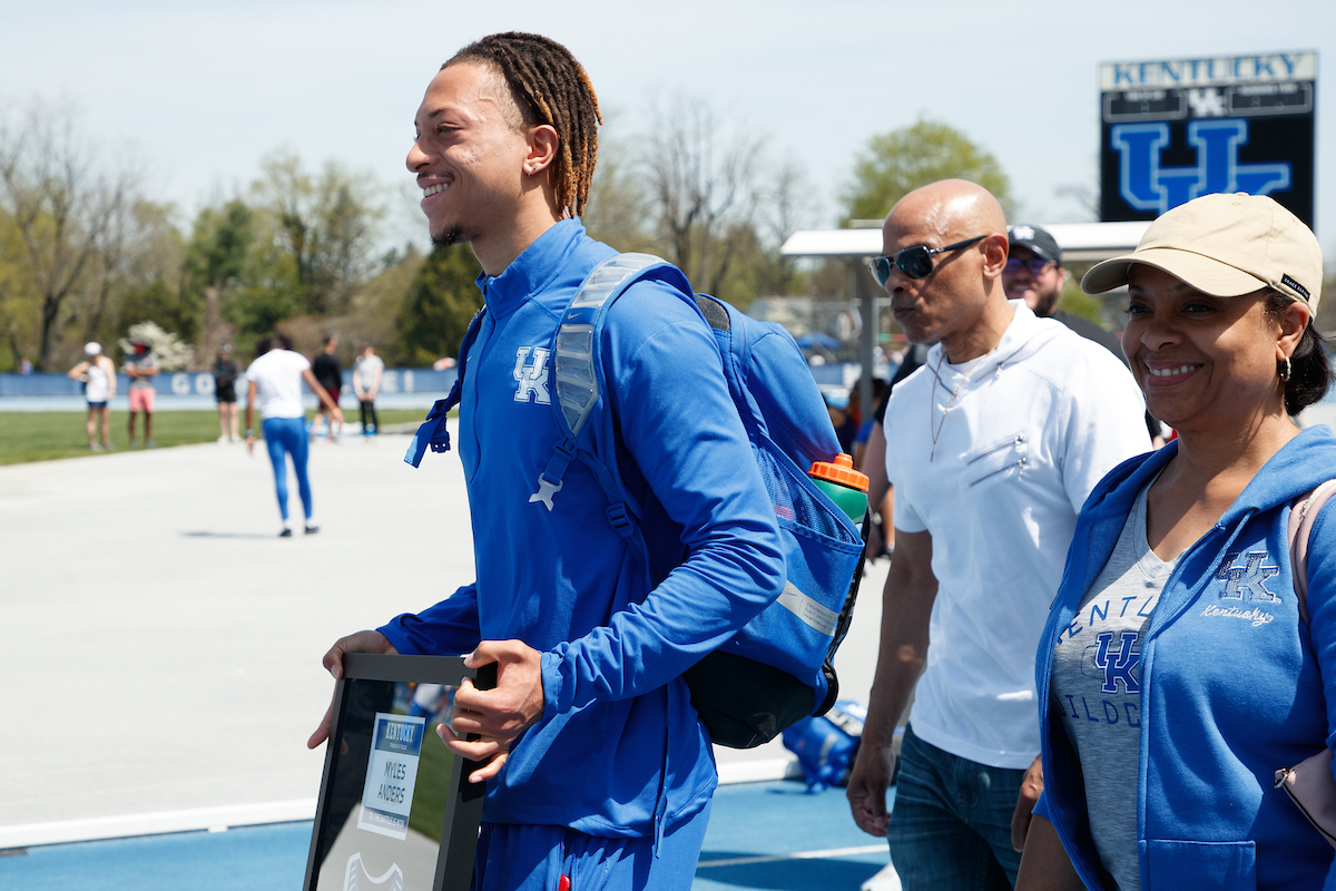 Myles Anders.

Day two of the Kentucky Invitational. Senior Day.

Elliott Hess | UK Athletics