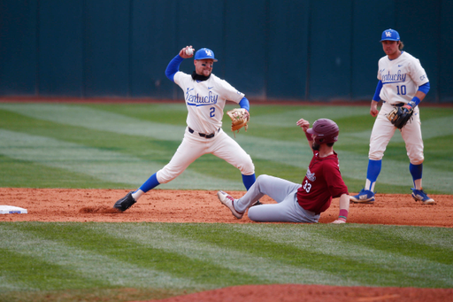 Trey Dawson.

The UK baseball team beat South Carolina 10-5 to take the weekend series on Sunday, April 8, 2018, at Cliff Hagan Stadium in Lexington, Ky.

Photo by Chet White | UK Athletics