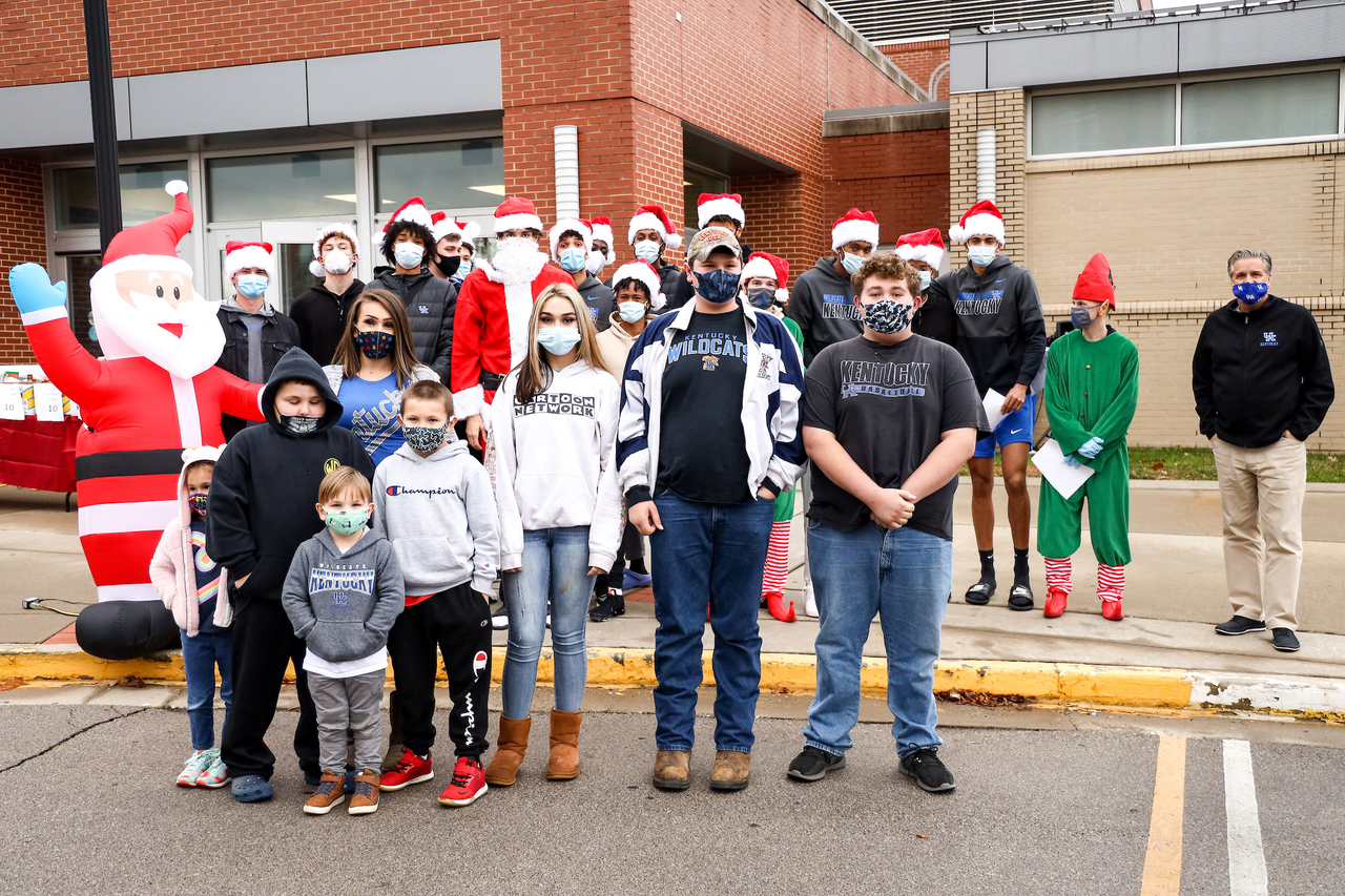 Family. 

Kentucky men's basketball gives back for the holidays.

Photo by Eddie Justice | UK Athletics