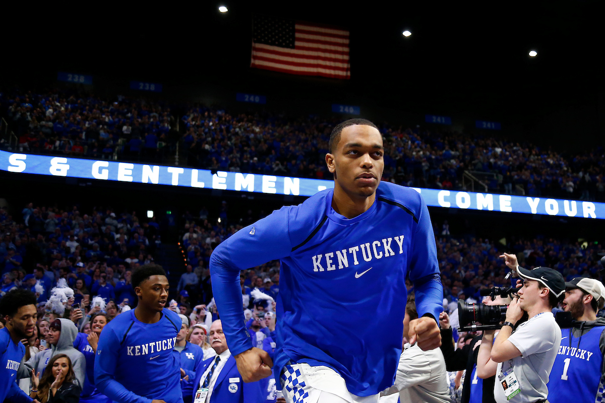 PJ Washington.

The UK men's basketball team beat Kansas 71-63 at Rupp Arena on Saturday, January 26, 2019.

Photo by Chet White| UK Athletics