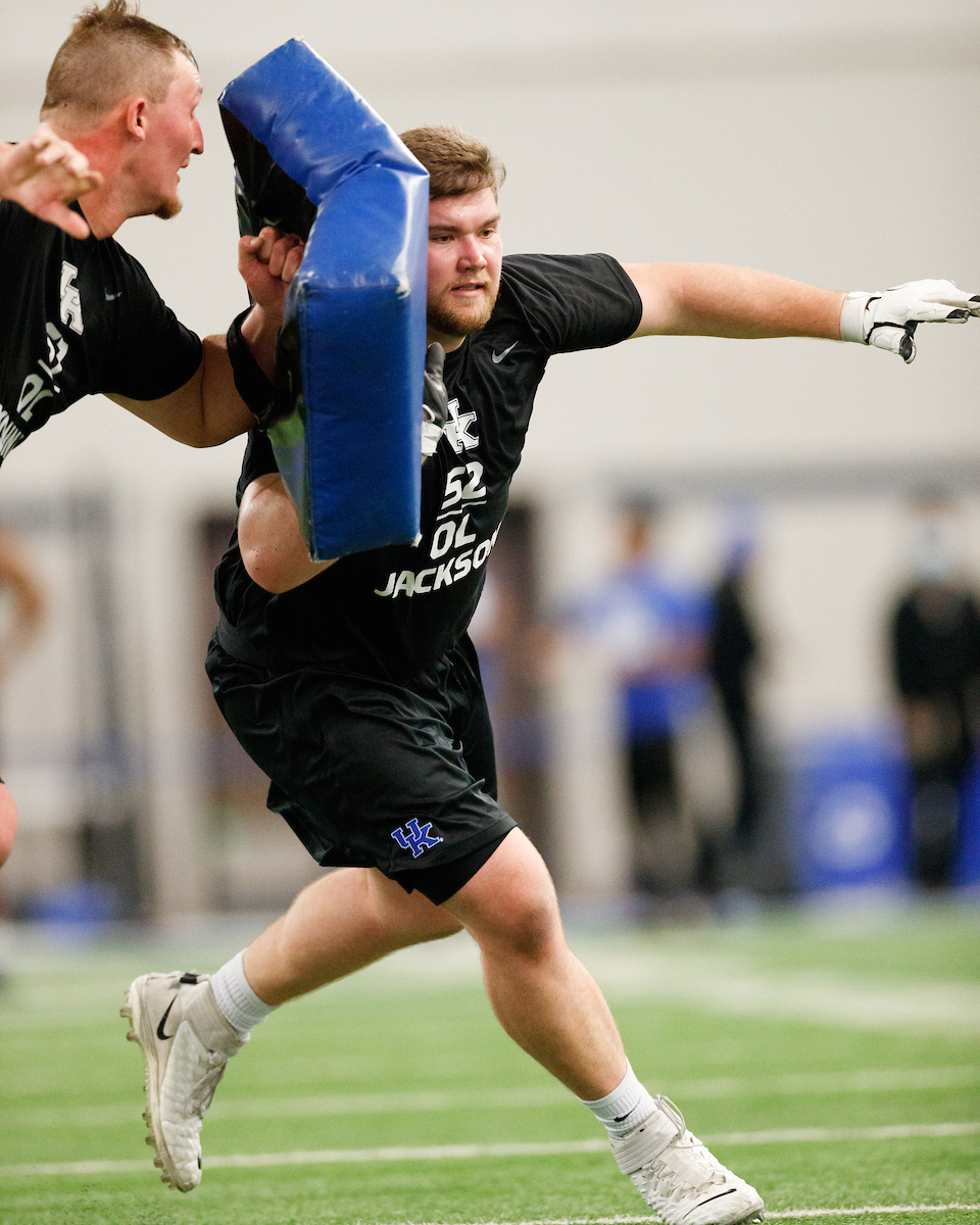 Drake Jackson.

Kentucky football Proday.

Photo by Elliott Hess | UK Athletics