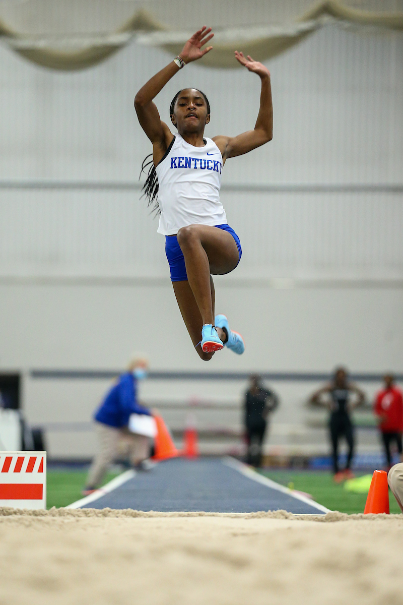 Anthaya Charlton.

Day One of the Jim Green Invitational.

Photo by Abbey Cutrer | UK Athletics
