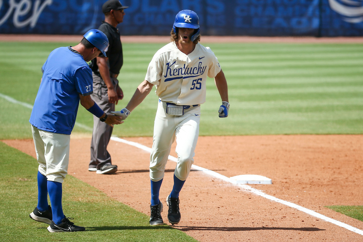 Adam Fogel.

Kentucky defeats LSU 7-2.

Photo by Sarah Caputi | UK Athletics