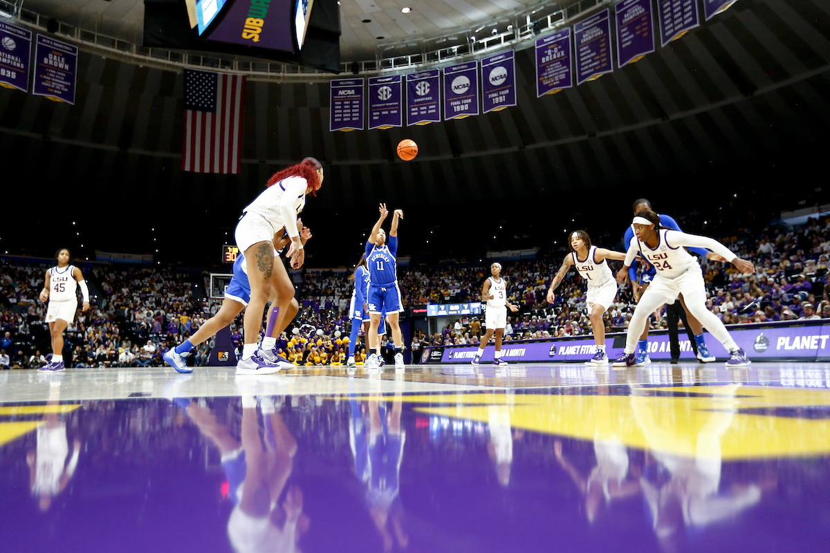 Jada Walker.

Kentucky loses to LSU 78-69.

Photo by Grace Bradley | UK Athletics