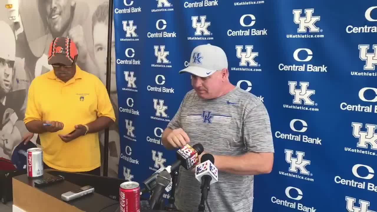 FB: Stoops on 'OK' First Scrimmage