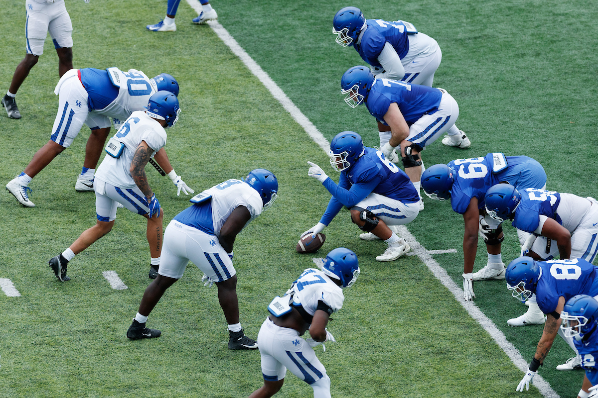 QUINTIN WILSON.

2021 UK Football Spring Practice.

Photo by Elliott Hess | UK Athletics