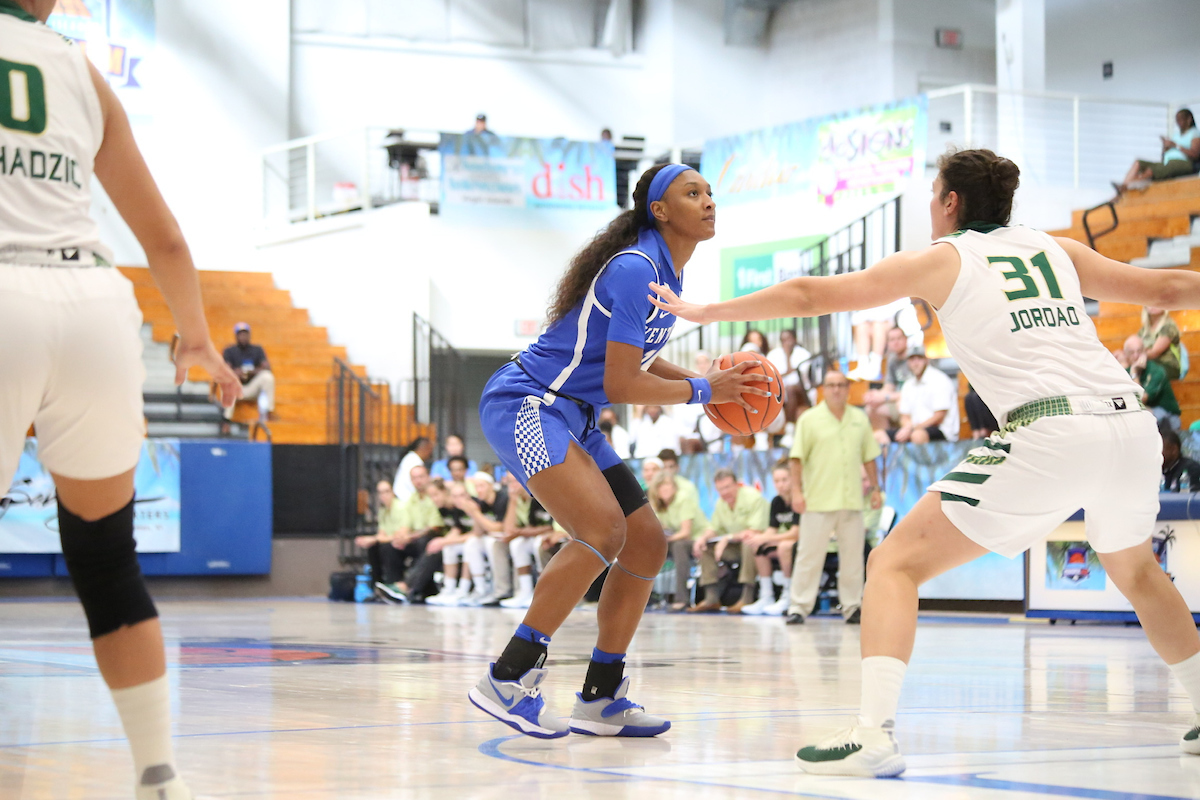 Game One - Kentucky vs. South Florida

The women's basketball team travels to Saint Thomas to compete in the 2018 Paradise Jam Tournament from November 22nd-24th at the University of the Virgin Islands.

Photos by Noah J. Richter | UK Athletics