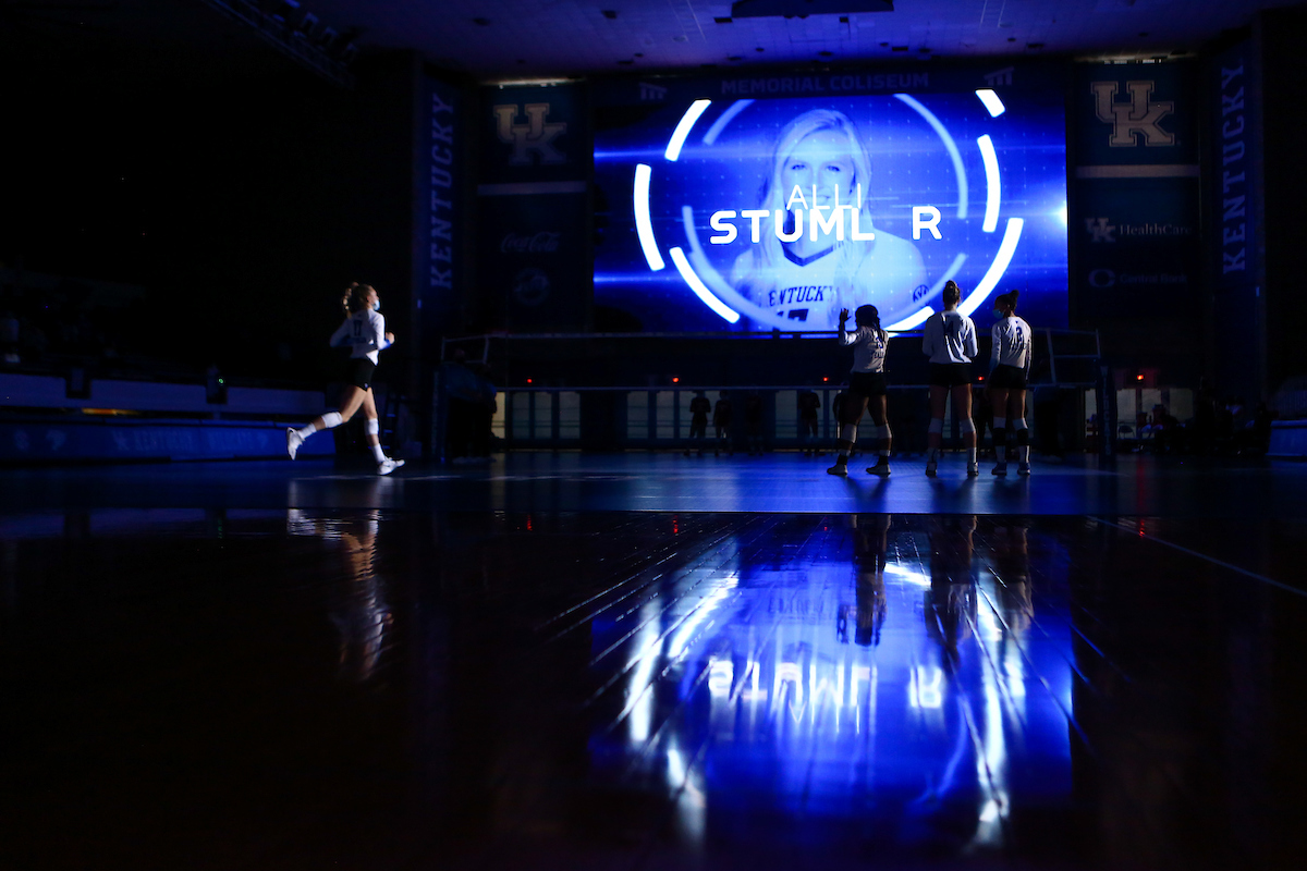 Allí Stumler Intro.

Kentucky sweeps Alabama 3-0 and wins SEC Championship.

Photo by Hannah Phillips | UK Athletics