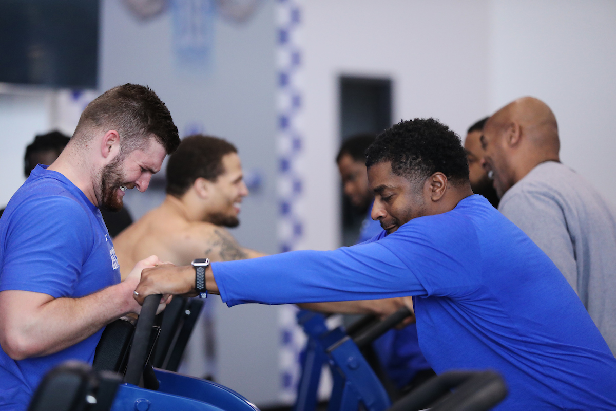 CJ Conrad. Mark Hill.

Photo by Quinn Foster | UK Athletics