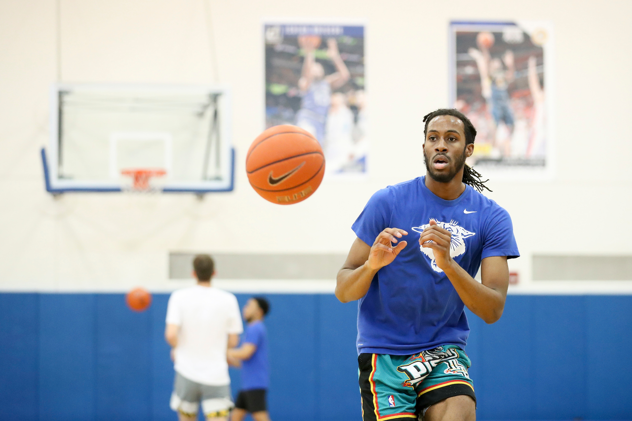 Isaiah Jackson.

Menâ??s basketball practice.

Photo by Chet White | UK Athletics