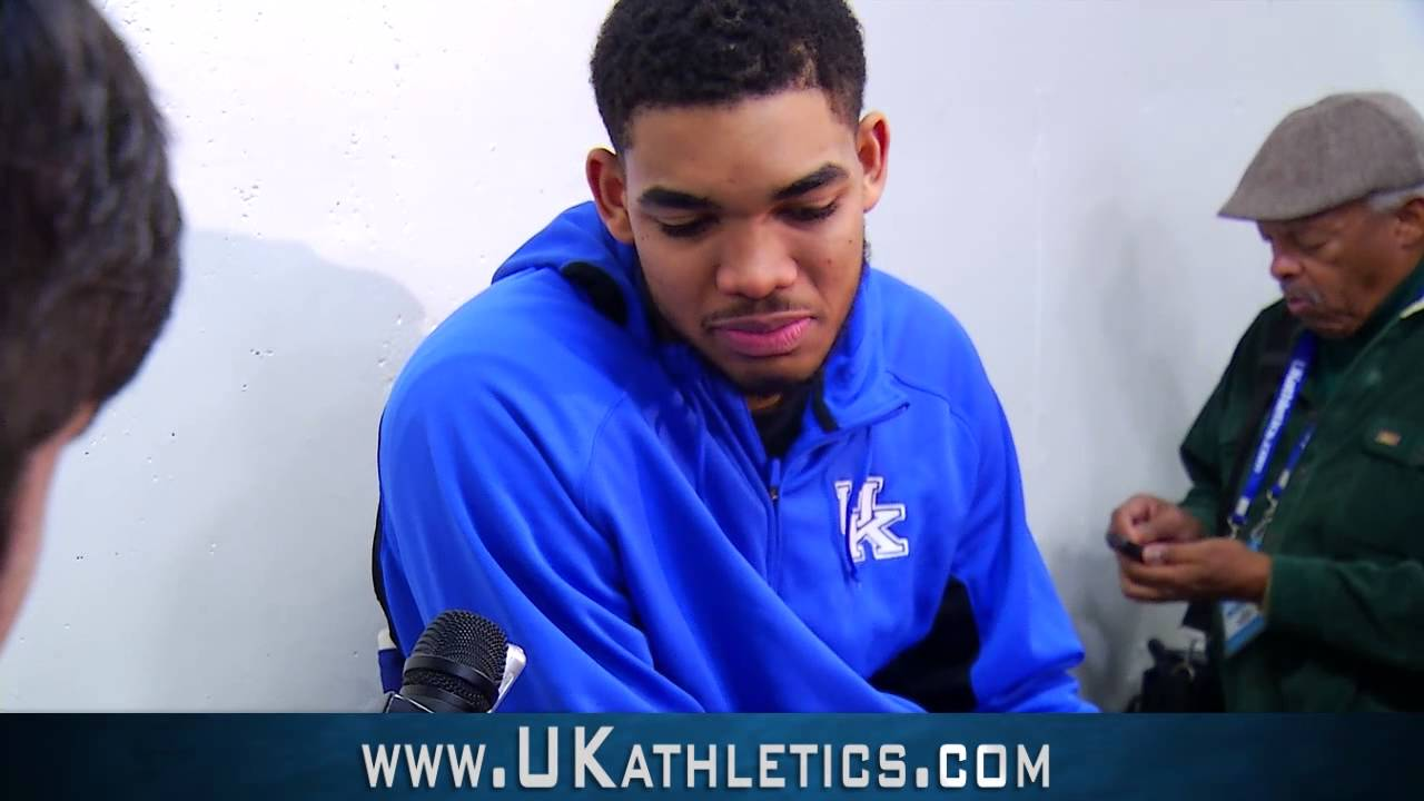 Kentucky Wildcats TV: Aaron Harrison, Marcus Lee, Karl Anthony-Towns Alabama post game