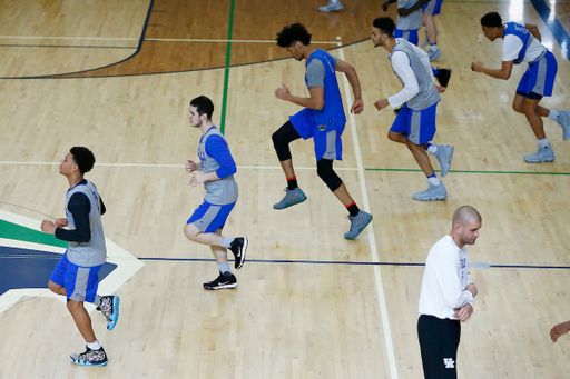 Nick Richards.

Photos from the University of Kentucky men's basketball closed practice, media pressers, and an open practice at Taco Bell Arena in Boise, ID., on Wednesday, March 14, 2018.

Photo by Chet White | UK Athletics