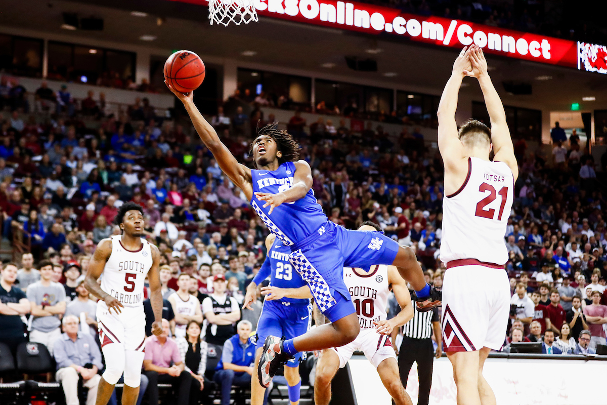 Tyrese Maxey.

Kentucky falls to South Carolina, 81-78.


Photo by Chet White | UK Athletics