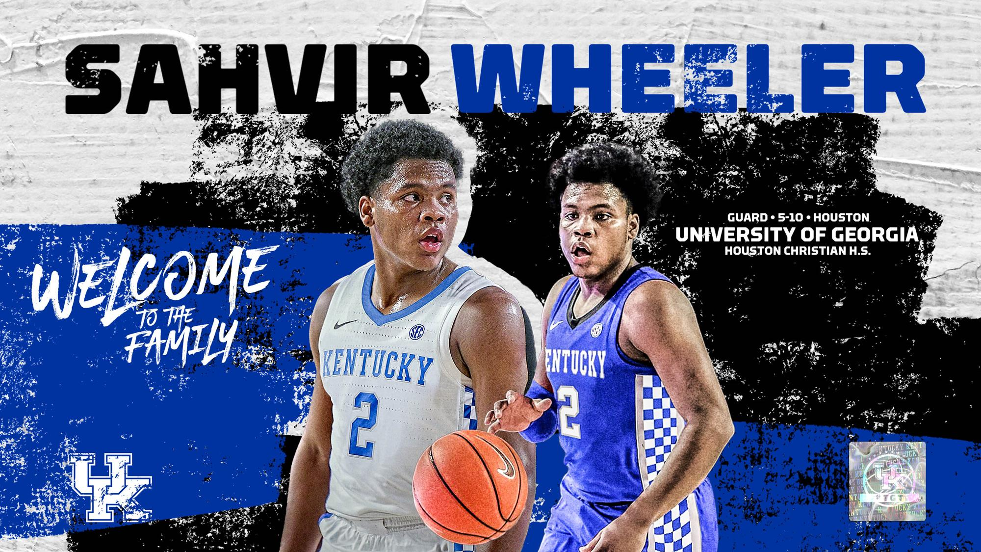 Georgia Transfer Sahvir Wheeler Signs with Kentucky