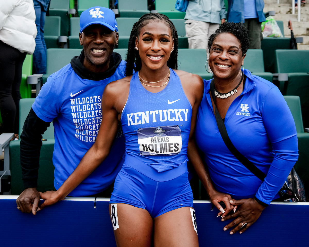 Alexis Holmes.

Day Four. The UK women’s track and field team placed third at the NCAA Track and Field Outdoor Championships at Hayward Field in Eugene, Or.

Photo by Chet White | UK Athletics