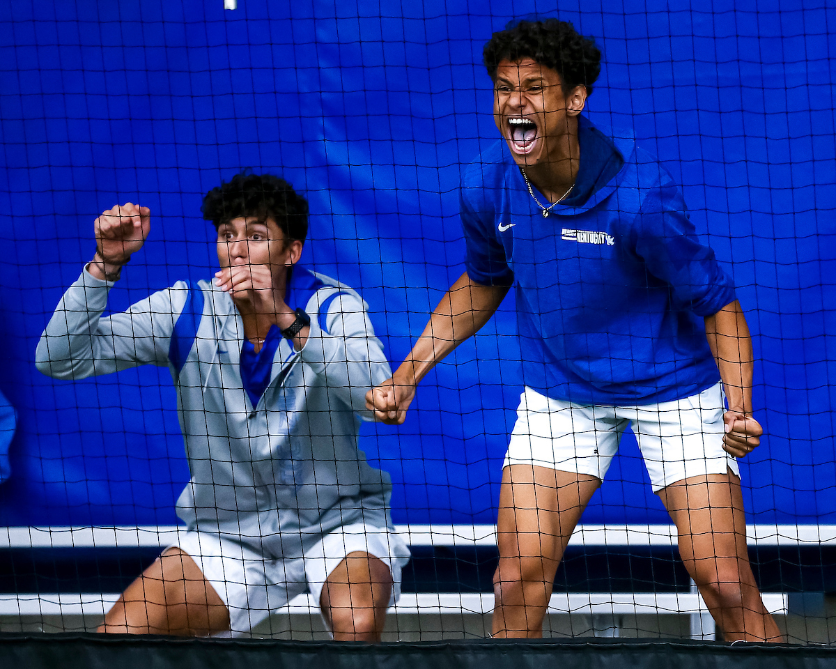Celebration.

Kentucky defeats Tennessee 4-3.

Photo by Eddie Justice | UK Athletics