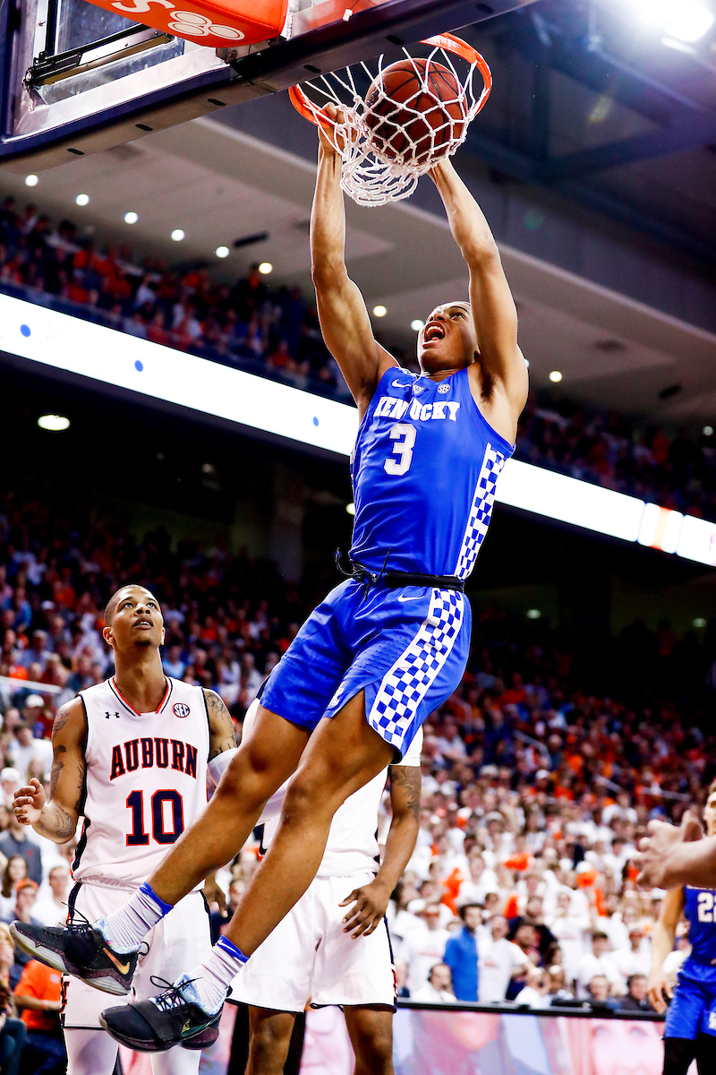 Keldon Johnson.

Kentucky beat Auburn 82-80 at Auburn Arena in Auburn, AL., on Saturday, January 19, 2019.

Photo by Chet White | UK Athletics