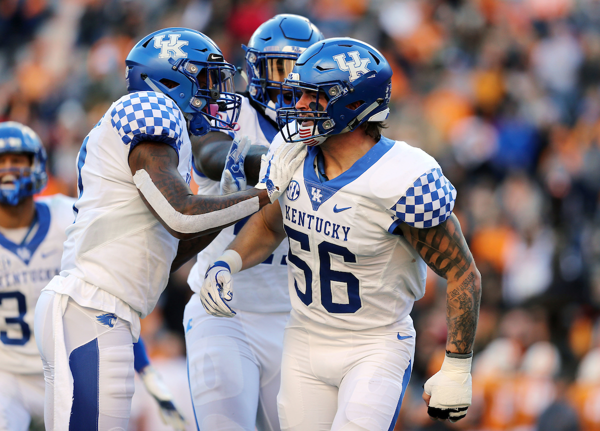 Kash Daniel


Football falls to Tennessee 24-7.

Photo by Britney Howard  | UK Athletics