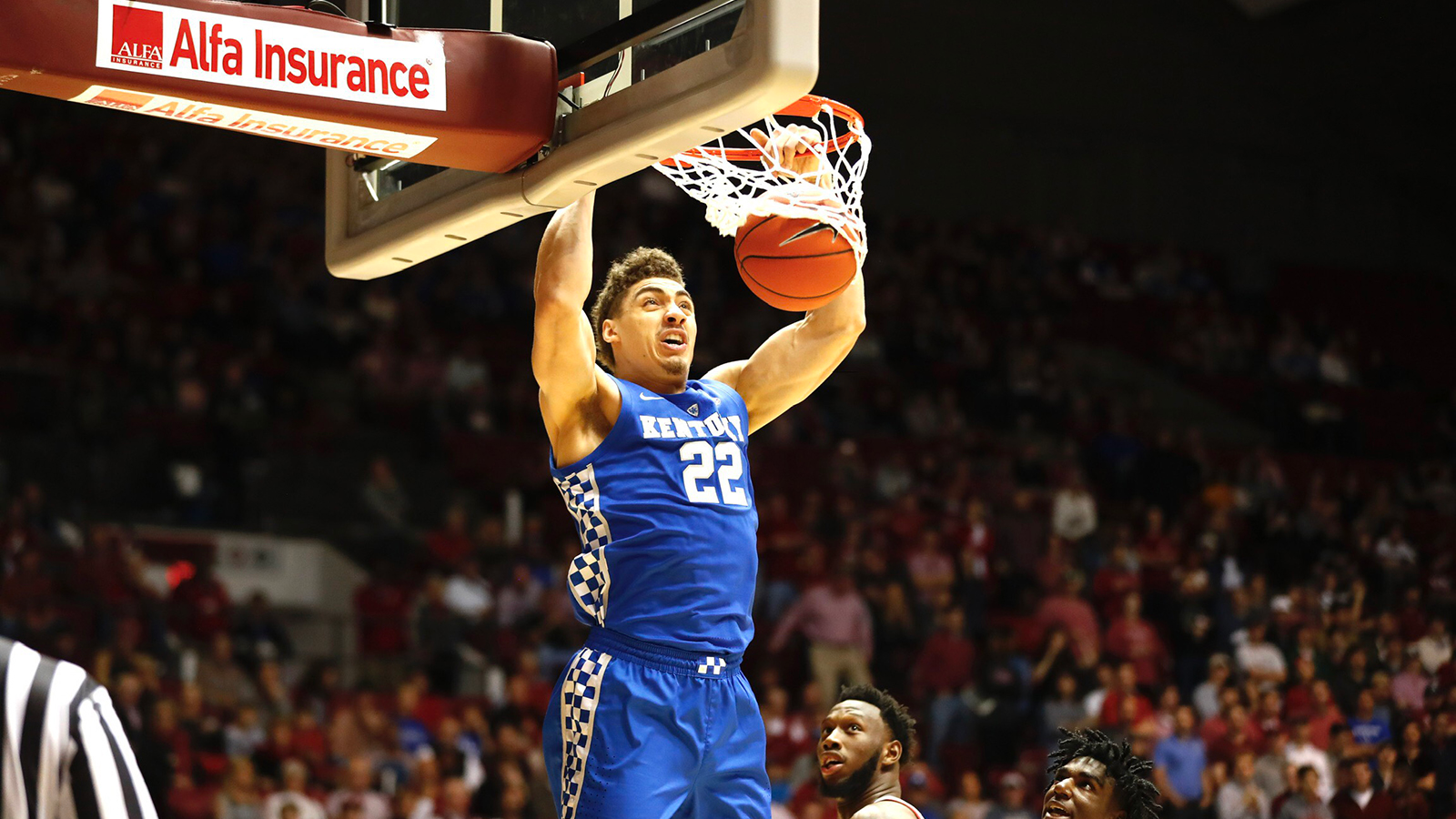 Late Rally Falls Short as No. 13 Kentucky Falls at Alabama