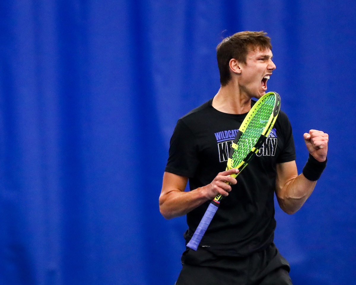 Cesar Bourgois. 

Kentucky defeats South Carolina 4-2. 

Photo by Eddie Justice | UK Athletics