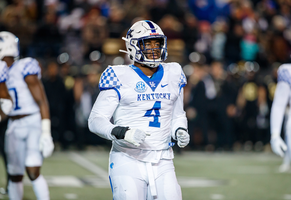 Josh Paschal

Kentucky beats Vandy, 34-17.

Photo by Jacob Noger | UK Athletics